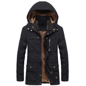 Cotton Men's Winter Coat in Different Sizes