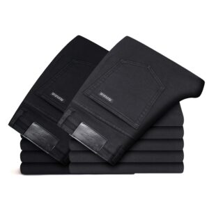 Men's Middle Waist Skinny Jeans