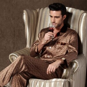 Long Sleeved Pajama Set for Men